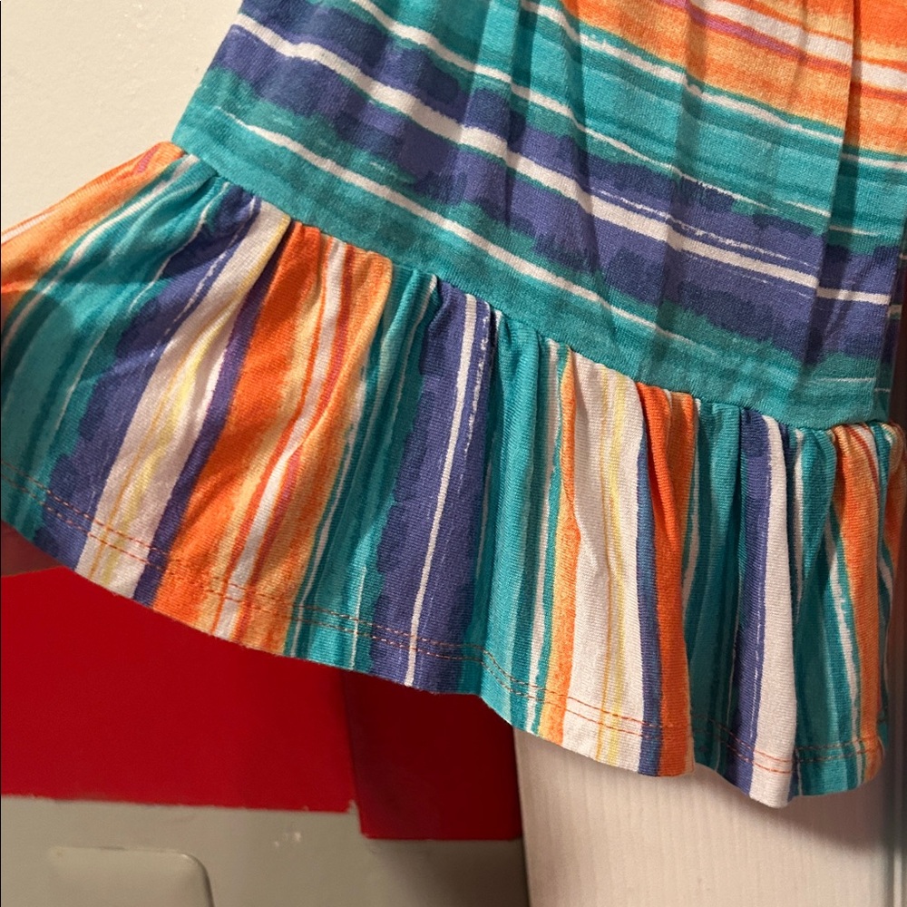 Ruby Rd. Multicolor Striped Tie-Hem Tunic - Picture 4 of 6